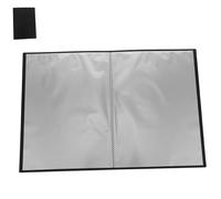 Vaguelly Carpeta de con Fundas Transparentes y Tapa Dura Organizador de y Partituras Carpeta Portátil para Oficina y Escuela Protección Duradera y Resistente al Agua