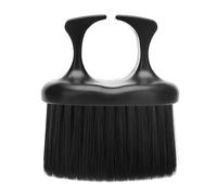 Vaguelly Cepillo de Limpieza para Cabello Roto Diseño de Anillo Ergonómico, Material Pp y Nylon, Fácil de Usar para Hombres en Cuidado de Barba y Bigote