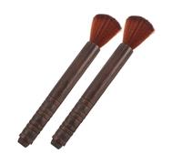 Vaguelly Cepillo de Limpieza para Instrumentos Musicales Herramienta para Limpiar Cuerdas de Guitarra Erhu y Pipa Cepillo Suave para Grietas y Eliminar Suciedad Pack de Piezasnegro Ébano