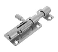 Vaguelly Cerradura Deslizante de Acero Inoxidable 304 Pestillo de Puerta de 4 Pulgadas Cerrojo para Puertas Interiores Baño y Dormitorio Resistencia Corrosión Seguridad Fiable Diseño