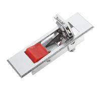 Vaguelly Cerradura Plana para Caja Eléctrica con Pulsador y Llave Cerradura de Leva para Puerta de Armario Eléctrico Industrial Bloqueo Seguro para Armarios y Archivadores Cierre