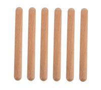 Vaguelly Claves de Madera para Niños Y Niñas Juego de Baquetas Rítmicas de 8 Pulgadas Instrumento Musical Educativo para El Desarrollo del Talento Infantil