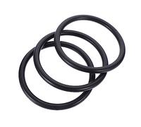 Vaguelly Cojín Redondo para Cuencos Almohadilla de Cristal Set de 3piezas Material Duradero Tamaño Pequeño para Instrumentos Rituales Budistas