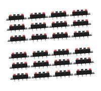 Vaguelly Conectores De Cables 24 Piezas con Cable Conectores De Cable Eléctrico Cargador Accesorios Estrés Crack Altavoces Terminales Bloques Terminal Connectoe para Placa De Conexión De