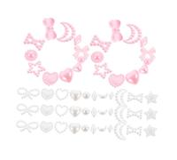 Vaguelly Conjunto Mixto De Perlas Para Decoración De Uñas Dijes Perlas Joyas Para Uñas Kawaii Para Mujeres Eventos Especiales