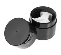 Vaguelly Contenedor Para Extensiones De Pestañas Hermético Prensa Negro Compacto Sellado y Deshumidificación Almacenamiento Para Profesionales De Pestañas