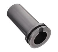 Vaguelly Crisol de Grafito para Fundir Joyas de Plata y Aleaciones, Resistente al Desgaste, Molde Negro Adecuado para Uso en Calor y Frío de Emergencia