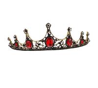 Vaguelly Crown Headband For Women With Imitation Diamond Tiara Elegant Bridal Hair Accessory For Weddings Photo Shoot And Parties