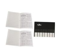 Vaguelly Cuaderno De Pentagramas Para Guitarra y Piano, Tamaño Pequeño, 3 Unidades, Papel Resistente y Reutilizable, Adecuado Para Principiantes y Composición Musical Casa o Exteriores