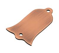 Vaguelly Cubierta De Armadura De Metal Ajuste Universal Para Guitarra y Bajo Funda Tensor