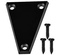 Vaguelly Cubierta Metálica Para Alma De Guitarra Resistente Ligera y Compacta Con Diseño Ergonómico y Acabado Negro Mate Incluye Tornillos Para Fácil Instalación y Reemplazo La Mayoría De g