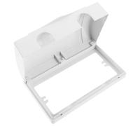 Vaguelly Cubierta Protectora de Enchufe de Pared de Plástico para Baño, y Fácil de Instalar, Protege Tomacorrientes de Daños y Salpicaduras