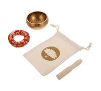 Vaguelly Cuenco de Cobre con Sonido de Buda Cuenco de Música Curativa para de Yoga
