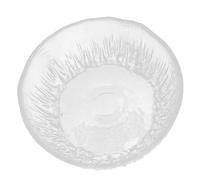 Vaguelly Cuenco para Remojo de Manos Pequeño Transparente Cuenco para Manicura y Cuidado de Cutículas Recipiente Ergonómico para Eliminar Piel Muerta Adecuado para Uso Profesional y