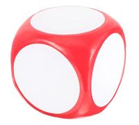 Vaguelly Dados de Espuma Borrables para Niños Dados Redondeados Material Seguro Juguete Educativo para Juegos de Aula Actividades Recreativas 10 Piezas