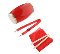 Vaguelly De Cintura De Piel De Vaca Profesional Instrumento Musical Para Adultos y Niño Niña Incluye Bastones Correa y Paño Para y Celebraciones