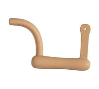 Vaguelly de Pomo de Puerta para Protector de Seguridad Accesorio Atasco Instalación para Lesiones con Café Apertura Derecha