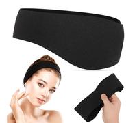 Vaguelly Diadema de Neopreno Banda Protectora para Orejas para Natación y Deportes Acuáticos Talla L, Color Negro, para Yoga, Buceo y Actividades al Aire Libre