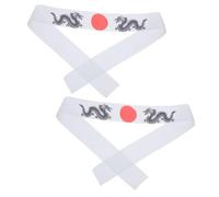 Vaguelly Diademas Japonesas Karate Sombrero Samurái Decorativo Diadema Entrenamiento