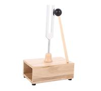 Vaguelly Diapasón De Aluminio Con Caja De Resonancia De Madera y Martillo Para Yoga y Técnicas De Sanación