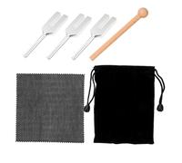 Vaguelly Diapasones Para Diapasón De Aleación De Aluminio Diapasón Con Martillo Instrumento Terapéutico Para Instrumento Musical Martillo Experimental Para Estudio o