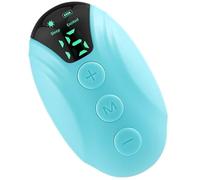 Vaguelly Dispositivo Portátil para Dormir Microcorriente Instrumento Práctico Pequeño Hogar Masajeador Eléctrico Manos Libres en Color Verde Ayuda para Ansiedad y Mejora del Sueño