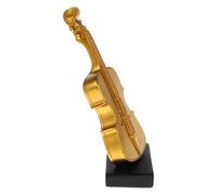 Vaguelly Escultura de Violín de Decorativa Oficina y Hogar Musical de Adorno Artístico Escritorio y Decoración de Interiores