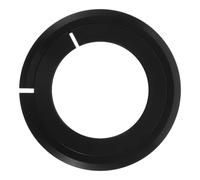 Vaguelly Espaciador de Base de Dirección para Bicicleta de Aleación de Aluminio, Adaptador de Horquilla Delantera Compatible Horquilla de Tubo Recto, Repuesto para Reparación de