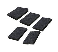 Vaguelly Esponjas de Limpieza de Esmeril Nano 5 Piezas Negras Alumina y Esponja para Cocina y Hogar sin Dejar Marcas en Utensilios y Muebles