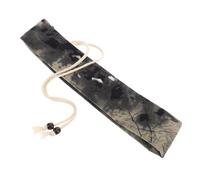 Vaguelly Estuche Portátil para Flauta con Forro de Franela Diseño de Pintura con Tinta Protección para Instrumentos Viaje Escolar