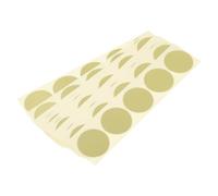 Vaguelly Etiqueta de embalaje, pegatinas de sellado con forma de engranaje dorado, 100 Pcs, foil paper, easy to stick, para documentos y DIY crafts, fácil de despegar