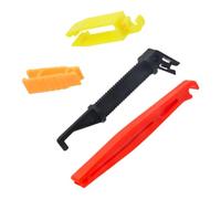 Vaguelly Extractores de Fusibles para Coche 4 Piezas Tamaños Pequeño y Mediano Plástico Resistente Herramienta Automotriz para Extracción E Inserción Fusibles, Uso en Motocicleta y Camión