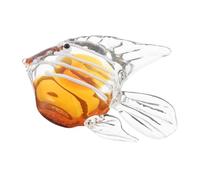 Vaguelly Figuras De Peces De Cristal, Esculturas De Animales Marinos, Adornos Náuticos Costeros, para Acuarios, Hogar, Oficina, Escritorios, Decoración, Fiestas Y Cumpleaños.