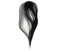 Vaguelly Flequillo Postizo Clip In para Mujer Flequillo Cortina Recto con Efecto Templos Extensiones de Cabello Natural Adaptable todo Tipo de Cabello Volumen Profesional y Cómodo para Uso