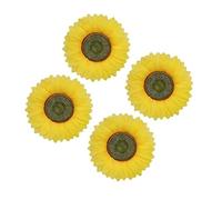 Vaguelly Flor Para Actuación Girasol Artificial Adorno De Hogar Detalles Exquisitos Ideal Para Familiares y Amigos