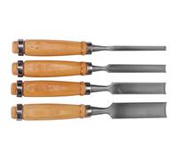 Vaguelly Formones para Madera Profesional con Mango de Madera Maciza y Diseño de Ranura Semicircular Resistente para Taller de Carpintería