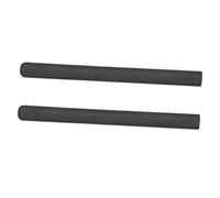 Vaguelly Fundas Protectoras de Silicona Negras 2 Piezas para Proteger la Punta y Silenciar al Tocar la Batería para Baquetas de Batería