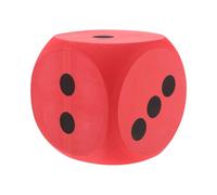 Vaguelly Giant EVA Foam Dice Rounded Corner Jumbo Dice For Learning Party Game Prop Soft Game Accessories For Events
