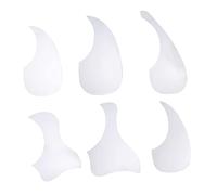 Vaguelly Golpeador De Guitarra Protector Adhesivo Transparente De Plástico Para Guitarra Acústica Folk 40-41 Pulgadas Accesorio Antiarañazos Tamaño Único Blanco Para Uso Fingerstyle y Rasgueo