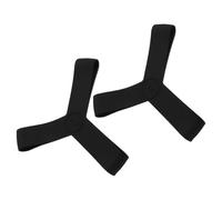 Vaguelly Gomas para Nadar Piscina para Aletas de Buceo de Silicona Negra L 42-45 1 par, diseño de sujeción, antipérdida, para Snorkel y Piscina