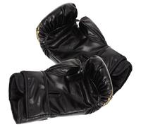 Vaguelly Guantes de Boxeo Palma Acolchada y Ajuste Ceñido, Material de PU Transpirable Ideales para Entrenamiento y Sparring Color Aleatorio