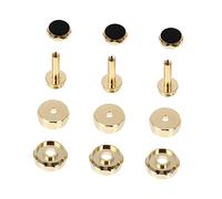 Vaguelly Hebilla De Botón Dorada Para Trompeta Broche De Pistón Tapa De Presión Accesorios De Instrumentos Musicales