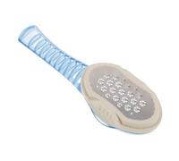 Vaguelly Herramienta Exfoliante para Pies de Acero Inoxidable Raspador Compacto para Eliminar Durezas y Callos Cuidado Profesional para Talones Agrietados y Muerta Portátil para Casa y