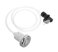 Vaguelly Interruptor Neumático para Triturador de Basura Botón de Aire Compatible Bañera Hidromasaje Instalación Rápida Acero Inoxidable Resistente Microinterruptor Sensible 1 Juego
