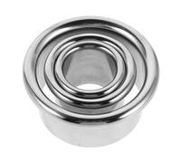 Vaguelly Juego De 3 Colgadores De Acero Inoxidable Para Secador De Pelo Soporte Para Secador De Pelo De Escritorio Para Estilistas De Tocador