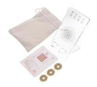 Vaguelly Juego De 64 Cartas De Oráculo Chinas Antiguas Herramienta De Aprendizaje Adivinación Y Colección para Principiantes