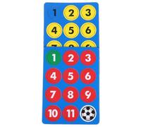 Vaguelly Juego de Accesorios Magnéticos para Tablero de Estrategia de Fútbol Piezas Pequeñas y Compactas Imanes de Entrenamiento Adhesión Estable para Entrenadores y Equipos Deportivos