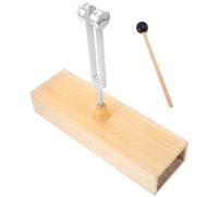 Vaguelly Juego de Diapasón Curativo de Madera Caja de Resonancia, Instrumento de Sanación Sonora para Terapeutas y Músicos, Portátil y Duradero