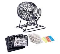 Vaguelly Juguete Educativo De Bingo para Máquina De Lotería Simulada Interactivo Familiar para Fomentar Creatividad y Habilidades De Manipulación