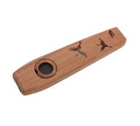 Vaguelly Kazoo de Madera para Adultos Instrumento Musical Wind para Principiantes y Profesionales para Acompañamiento y Folklórica y Country